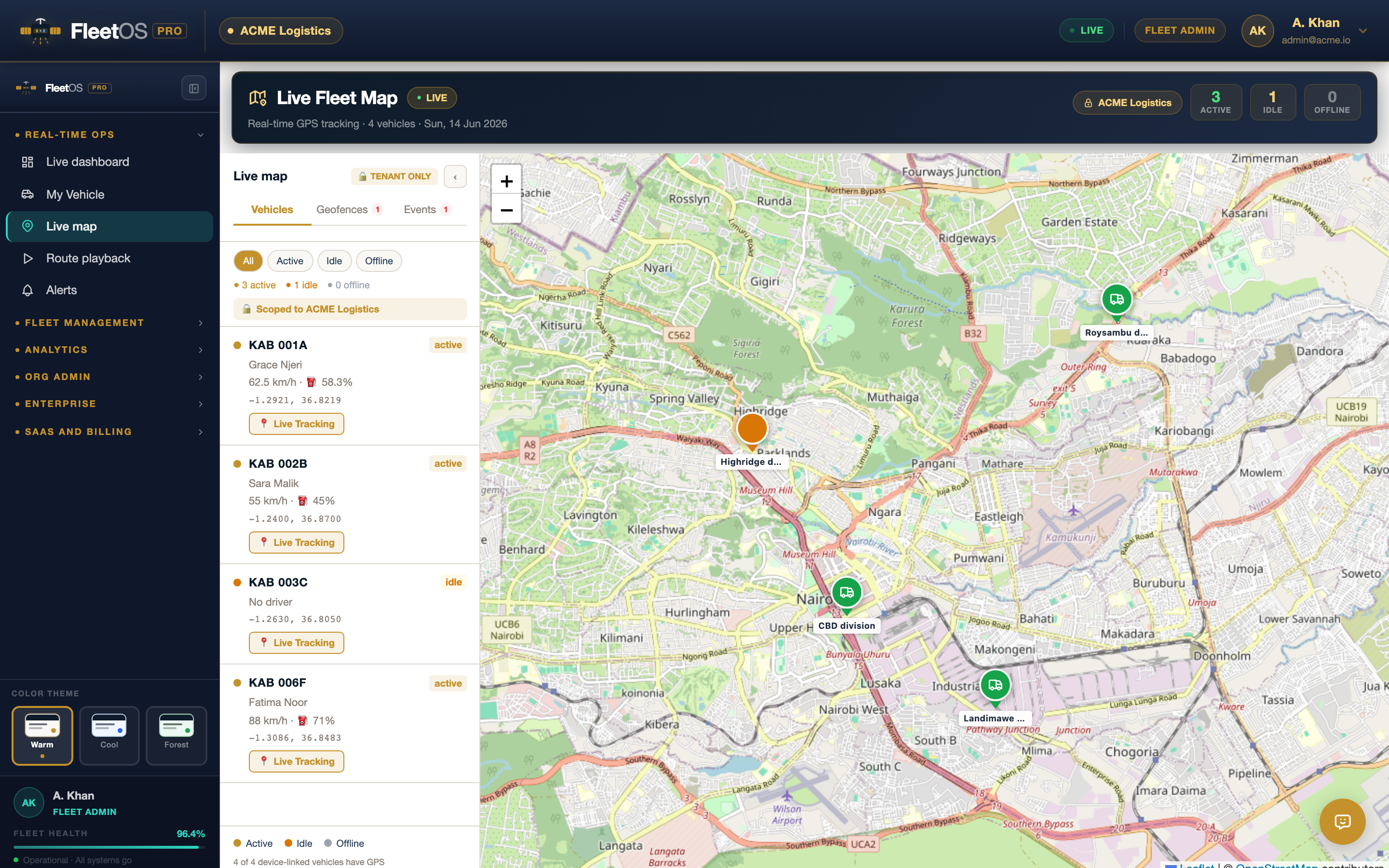 Live Map